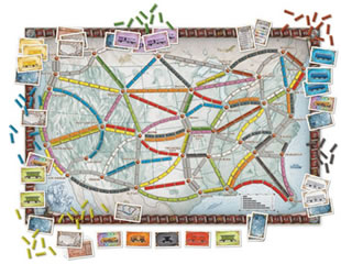 Ticket To Ride Board