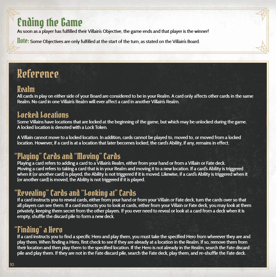 Villainous PDF Game Rules Page 10
