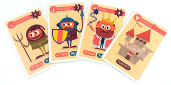 Of Knight And Ninjas Cards