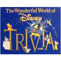 World of Disney Trivia Children's Game